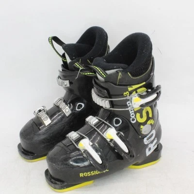 Rossignol Comp J3 Kids Ski Boots - Size 1.5 / Mondo 19.5 Used - Image 1 of 2
