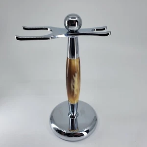 Resin Dual Shaving Brush and Razor Stand - Picture 1 of 1
