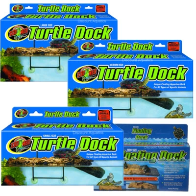 ZOO MED ZOOMED FLOATING TURTLE TERRAPIN DOCK WITH SUCKERS TURTLE TERRAPIN PLATFORM