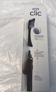 Oral-B Clic Manual Toothbrush with Magnetic Brush Holder, Black 90088908 - Picture 1 of 5