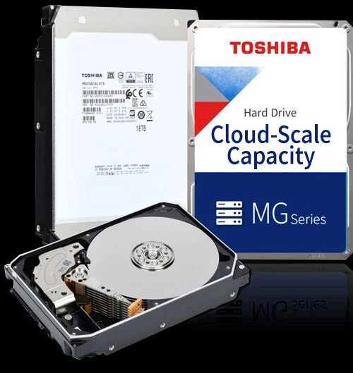Toshiba MG10 20TB SATA 6Gb/s 7200RPM 512e 3.5" Enterprise HDD MG10ACA20TE - Image 1 of 1