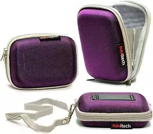 Purple Headphones Case For Mee Audio X7 earphones - Picture 1 of 1
