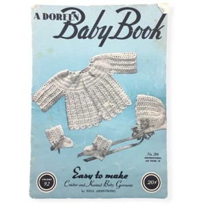 Doreen Baby Book Easy To Make Crochet Knit Baby Garments Instructions 1945 - Picture 1 of 7