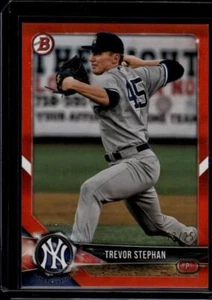 2018 Bowman Draft Orange #BD-20 Trevor Stephan 13/25 New York Yankees ID:41672 - Picture 1 of 2
