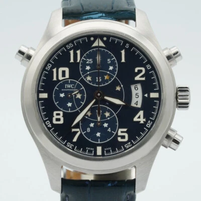 IWC Fliegeruhr Doppelchronograph Double Chronograph Petit Prince IW371807 - Bild 1 von 4