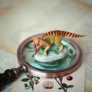 New Approx 7cm(L)*4cm(H) Boy's Protoceratops Dinosaur Model Painted Plastic Toy - Picture 1 of 1