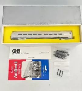GHB International HO Amtrak Amfleet 2 Coach Model 200 Samhongsa - Picture 1 of 5