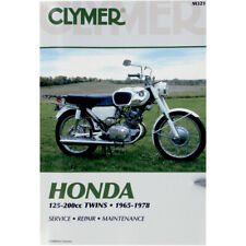 CLYMER Physical Book for Honda 125-200cc Twins 1965-1978 | M321