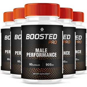 (5 Pack) Boosted Pro Capsules, Boosted Pro Dietary Supplements (300 Capsules) - Picture 1 of 3