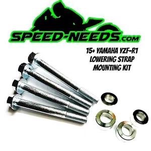 YAMAHA YZFR6 R6 YZFR1 R1 LONGER BOLTS & SPACERS LOWERING STRAP INSTALLATION KIT - Bild 1 von 4