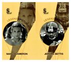 #UL2059 NANCY CAMERON, JEROME BETTIS Rare Uncut Spotlight Card Strip
