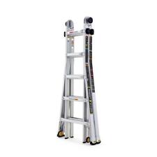 Gorilla Multi-Position Ladder 375 Lb Load Capacity+Folding+Telescoping+Aluminum