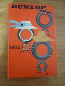 Diary Dunlop 1962 Adv Clipping Advertising Tyres Automobile Garage - Picture 1 of 6