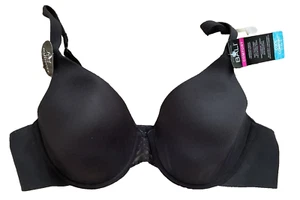 Bali DF3468 Comfort Revolution Soft Touch Convertible Underwire Bra, Black, 40B - Picture 1 of 1