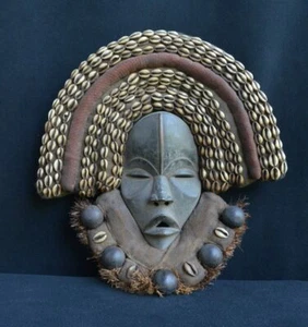 MASQUE AFRICAIN DAN (OUEST DE LA CÔTE D'IVOIRE) - Bild 1 von 9