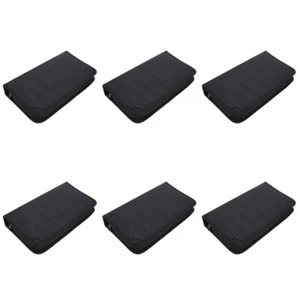  Set of 6 CD-Tasche Fräulein Reisen DVD-Aufbewahrungsbox Case -Halterspeicher - Afbeelding 1 van 12