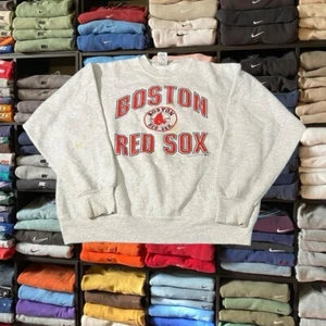 90s Boston Red Socks MLB Baseball Sweater - Picture 1 of 5