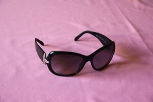 BULGARI Sonnenbrille schwarz mit Etui