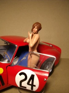 1/18  GIRL  FIGURE  VENUS  VROOM  NOT  PAINTED  FOR  AUTOART  CMC  KYOSHO  SPARK - Picture 1 of 8
