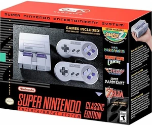 Super Nintendo SNES Classic Edition Mini Console W/ Built-in 21+ 7,000 Games - Picture 1 of 11