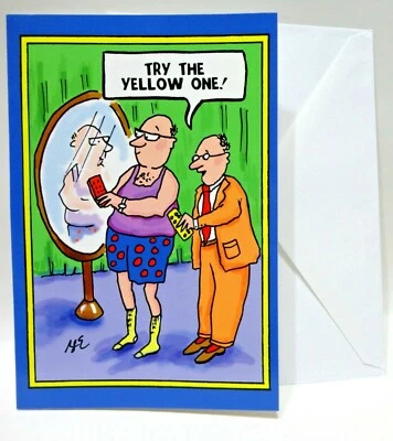 NobleWorks Greeting Card - "Who's Always in Control" Happy Father's Day 001242 - Image 1 of 2