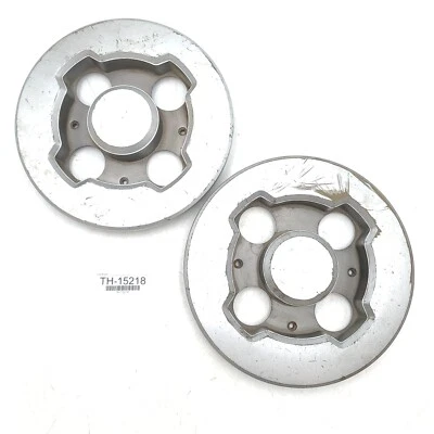 Tapacubos centrales plateados Ford 1986-94 Escort & Tempo OEM E5EC-1A097-AA (paquete de 2) Foto 1 de 4