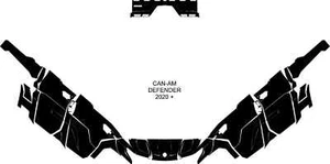 2020 2024 Can Am BRP Defender Digital Vector Template 4 Door - Picture 1 of 5