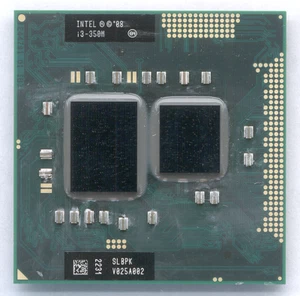 Intel Core i3-350M Laptop CPU Processor- SLBPK - Picture 1 of 1