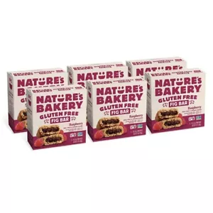 Nature’s Bakery Gluten Free Fig Bars, Raspberry, Real Fruit, Vegan, Non-GMO - Picture 1 of 5
