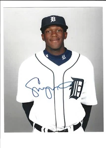 Cameron Maybin autograph signed 8 x 10 inch photo TIGERS - Picture 1 of 1