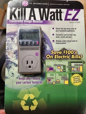 P3 International P4460 Kill A Watt EZ Electricity Usage Monitor . New Sealed - Image 1 of 2