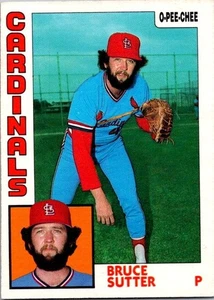 BRUCE SUTTER ST LOUIS CARDS    NO720VINTAGE BASEBALL CARD 1984 OPC - Picture 1 of 2
