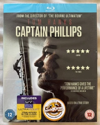 Captain Phillips (Tom Hanks) - Remastered 4K Blu-ray Inc. Slipcase (New/Sealed) - Image 1 of 2