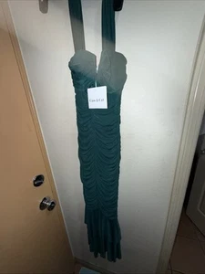 Hallo Molly!! Gr. 6 Abendkleid Neu mit Etikett Dunkelgrün. Versand am selben Tag - Bild 1 von 13