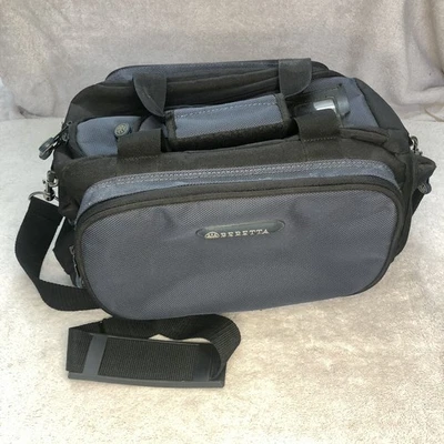 Beretta Med. Bolsa de rango tamaño HP BK24000 azul - estilo difícil de encontrar/tamaño usado en excelente estado ~ 14”x10”x9” WoW Foto 1 de 4