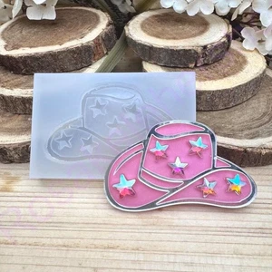 Shine hat with stars handmade silicone mold for crafts (shallow) - Picture 1 of 8