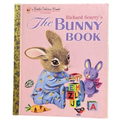 The Bunny Book Little Golden Book Richard Scarry Kids Illustrated 1st Edition - Image 1 of 4