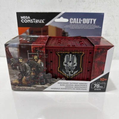 Mega Bloks Construx Call of Duty Mercenary Outpost Armory Collector Construction - Image 1 of 4