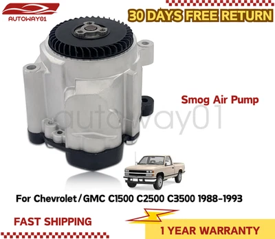 Smog Air Pump For Chevrolet/GMC C1500 C2500 C3500 1988-1993 7849167 Foto 1 de 4