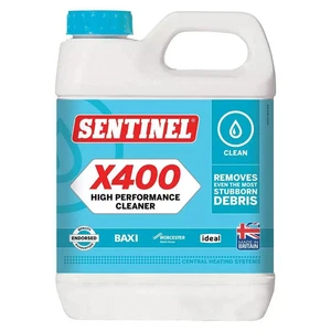 SENTINEL X400 CENTRAL HEATING SYSTEM RESTORER 1LTR CIRCULATION PROBLEMS SLUDGE - Picture 1 of 1