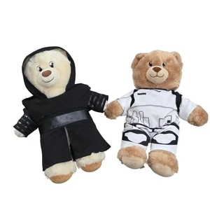 Build A Bear Star Wars Plush Set Darth Vader Stormtrooper BABW - Picture 1 of 10