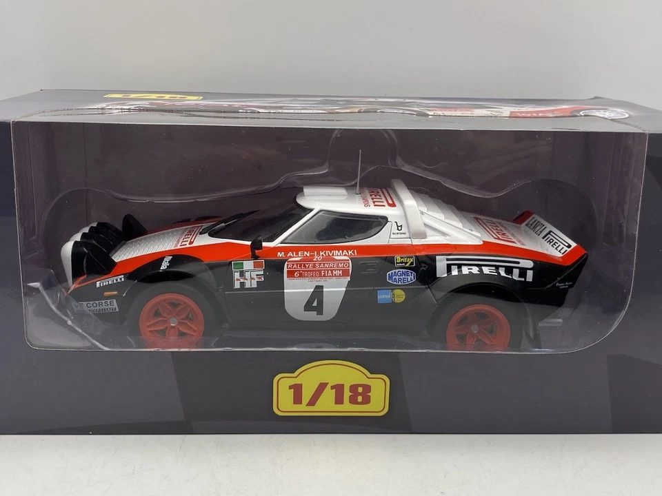 1:18 Lancia Stratos Alen Rally San Remo 1978 Ixo Altaya Diecast - Immagine 1 di 1