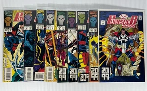 The Punisher 2099 #1-9, 16 Foil Cover 1st App. Kron Stone Marvel Comics 1993 NM - Picture 1 of 16