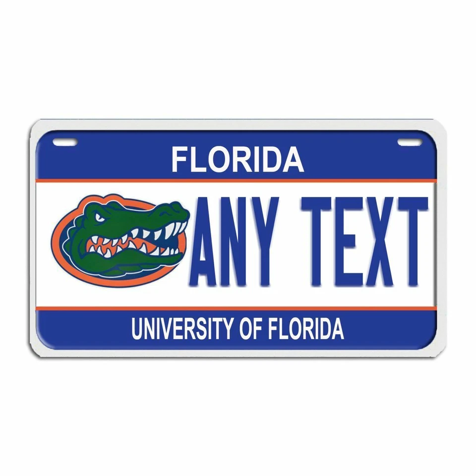 Florida Gators Licencia Personalizada Universidad de Florida Placa Coche Motocicleta Bicicleta Foto 1 de 1