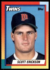 1990 TOPPS TRADED SCOTT ERICKSON MINNESOTA TWINS #29T