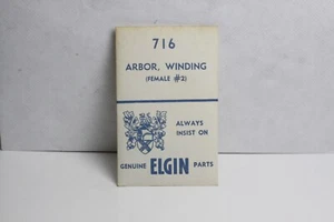 Elgin Factory stem / winding arbor  716  FEMALE   26v - Picture 1 of 1
