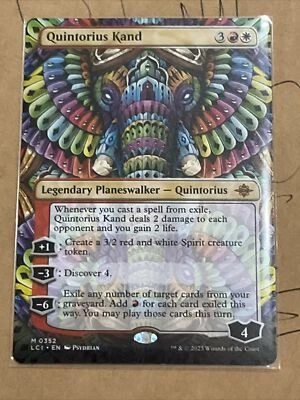 Quintorius Kand X1 Mtg The Lost Caverns Of Ixalan Nm Borderless - Image 1 of 4