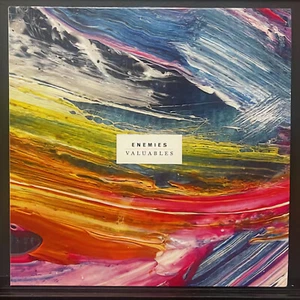 Enemies - 'Valuables' LP 2016 USA Transluscent Blue Vinyl Topshelf Math Rock x - Picture 1 of 6