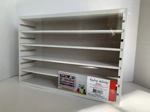 Target Bullseye White Wood Adjustable Display Shelving Sealed New - Picture 1 of 11
