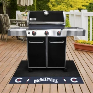 MLB - Chicago Cubs Vinyl Grill Mat - 26in. x 42in. Chicago Cubs City Connect - Picture 1 of 5